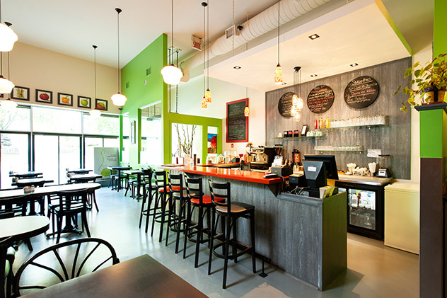 Café créatif design intérieur
