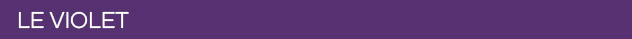 Couleur idéale : le violet